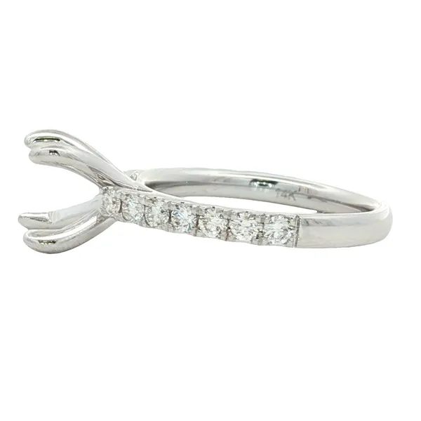 WHITE GOLD ENGAGEMENT RING Image 2 Z's Fine Jewelry Peoria, AZ