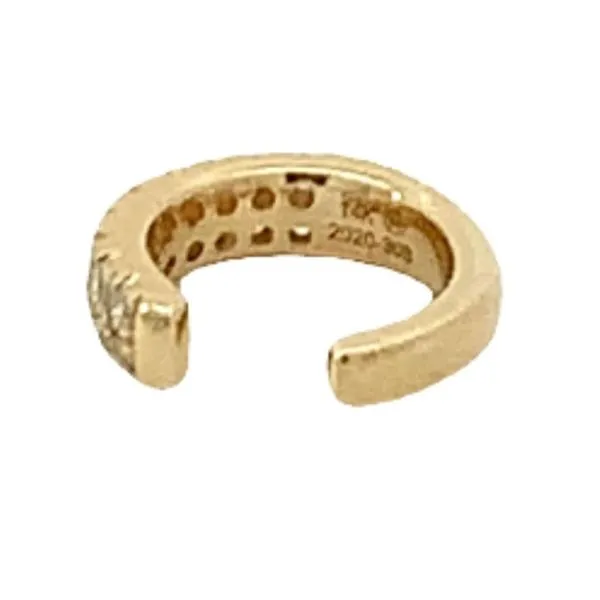 14KT DIAMOND EAR CUFF