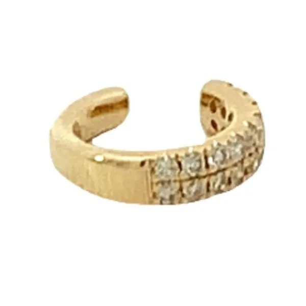 14KT DIAMOND EAR CUFF similar item image