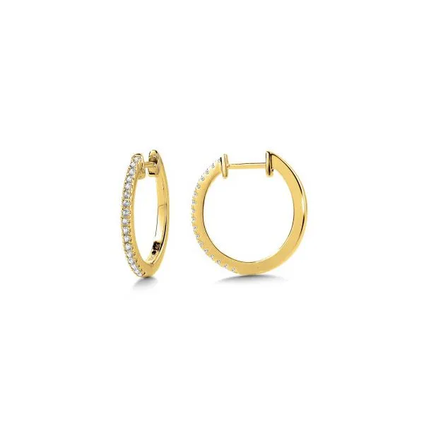 YELLOW GOLD HOOP EARRINGS Z's Fine Jewelry Peoria, AZ