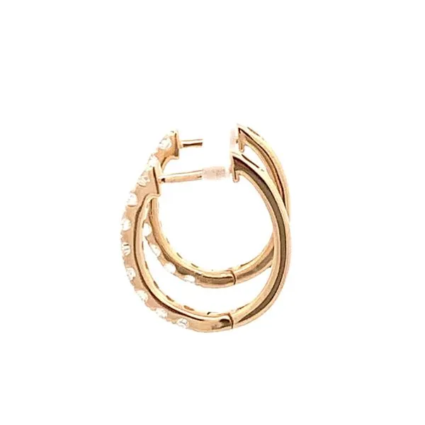 DIAMOND HOOP EARRINGS