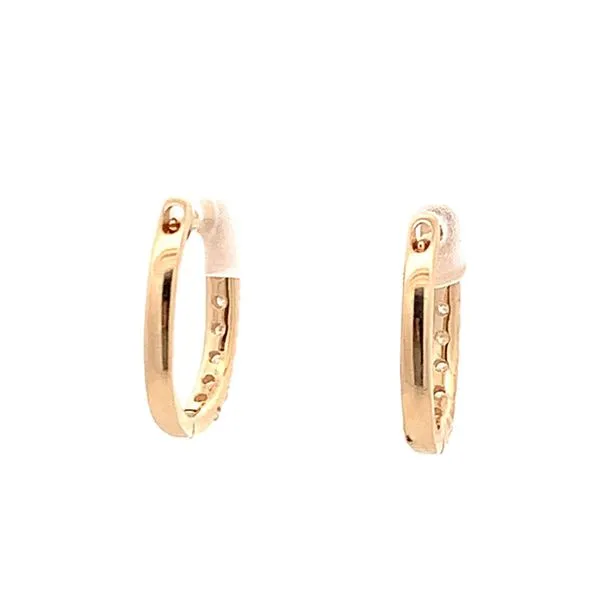 DIAMOND HOOP EARRINGS