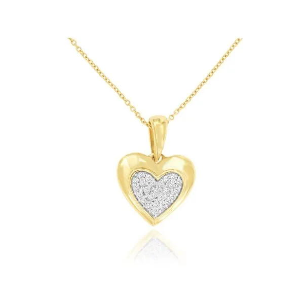 DIAMOND HEART NECKLACE