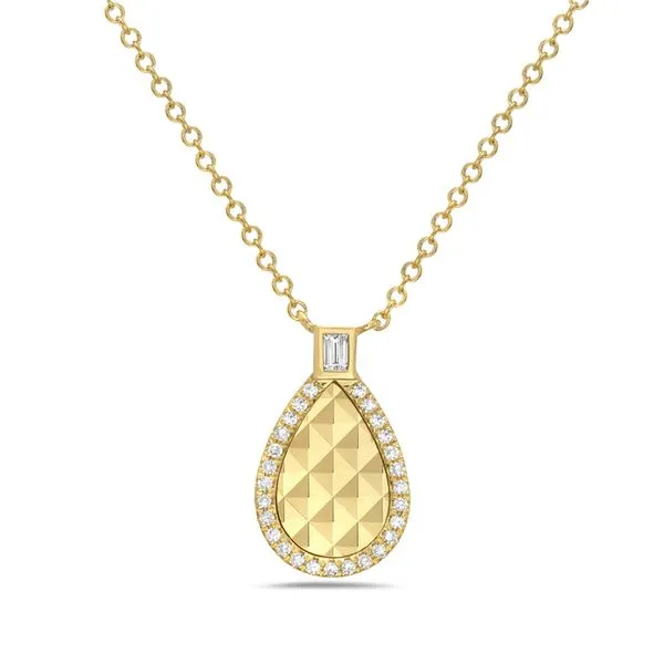 YELLOW GOLD DIAMOND NECKLACE Z's Fine Jewelry Peoria, AZ