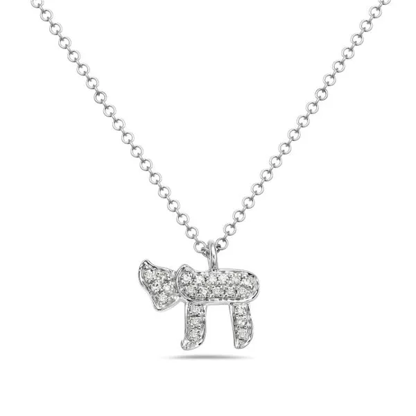 WHITE GOLD CHAI NECKLACE Z's Fine Jewelry Peoria, AZ