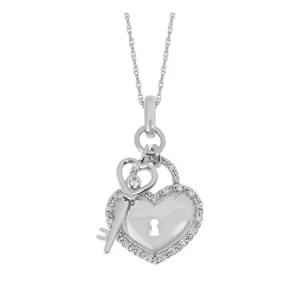 14KT WHITE GOLD DIAMOND NECKLACE Z's Fine Jewelry Peoria, AZ