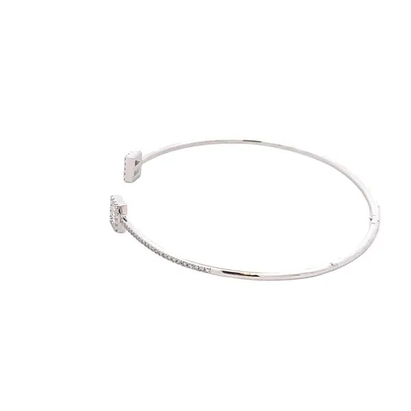 14KT WHITE GOLD BRACELET