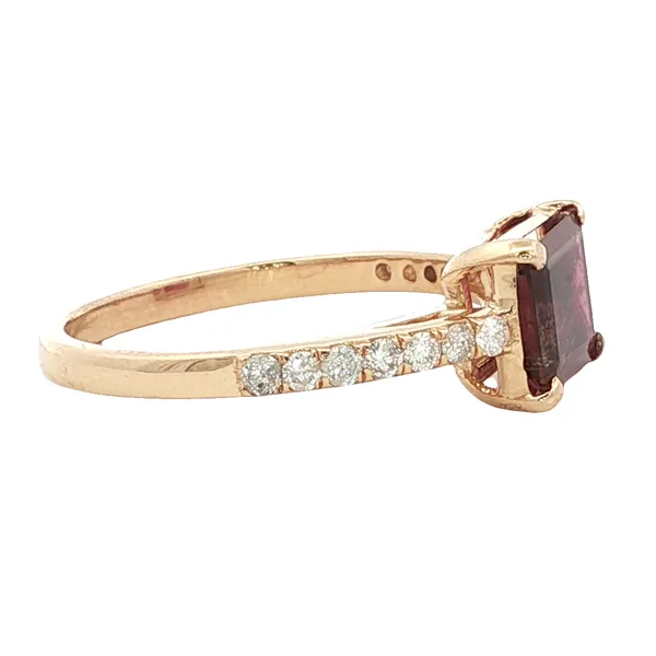 18KT YELLOW GOLD TOURMALINE RING Image 2 Z's Fine Jewelry Peoria, AZ