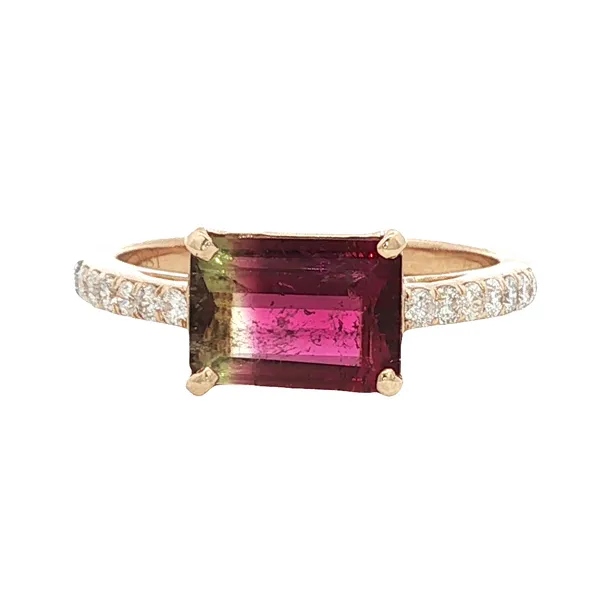 18KT YELLOW GOLD TOURMALINE RING Z's Fine Jewelry Peoria, AZ