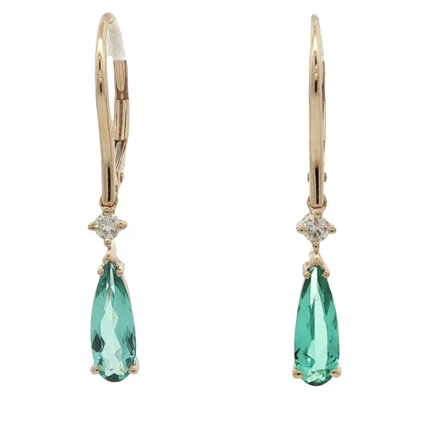 14KT GOLD TOURMALINE EARRINGS Z's Fine Jewelry Peoria, AZ