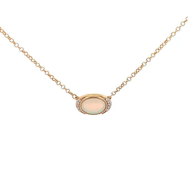 OPAL & DIAMOND NECKLACE Z's Fine Jewelry Peoria, AZ