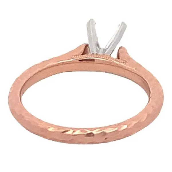 ROSE GOLD SEMI MOUNT RING Image 3 Z's Fine Jewelry Peoria, AZ