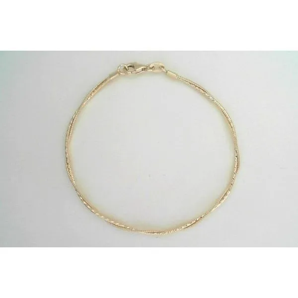 14KT YELLOW GOLD TWIST BRACELET Image 2 Z's Fine Jewelry Peoria, AZ