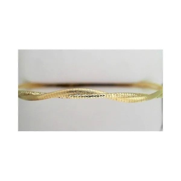 14KT YELLOW GOLD TWIST BRACELET Z's Fine Jewelry Peoria, AZ