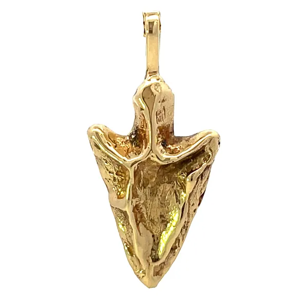 ESTATE 14KT YELLOW GOLD ARROWHEAD PENDANT Z's Fine Jewelry Peoria, AZ