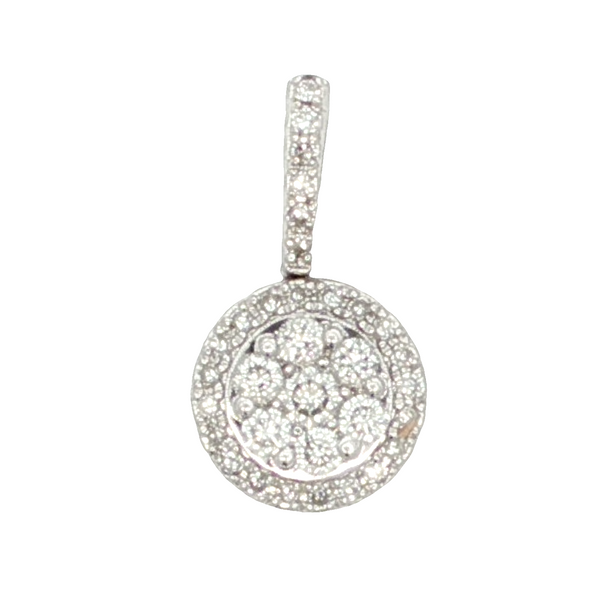 ESTATE  14KT WHITE GOLD DIAMOND PENDANT Z's Fine Jewelry Peoria, AZ