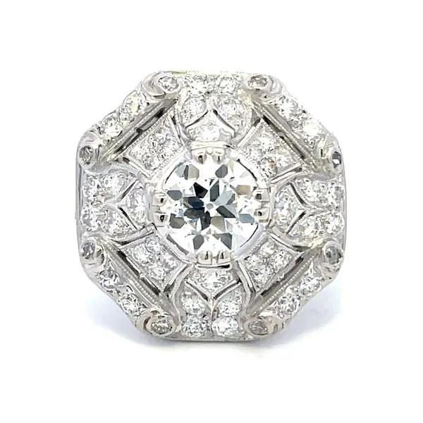 ESTATE PLATINUM VINTAGE STYLE DIAMOND RING Z's Fine Jewelry Peoria, AZ