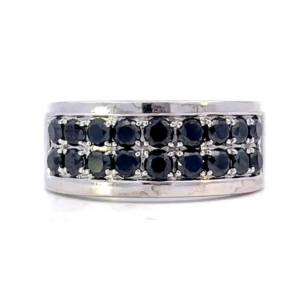 ESTATE 10KT WHITE GOLD BLACK DIAMOND RING Z's Fine Jewelry Peoria, AZ