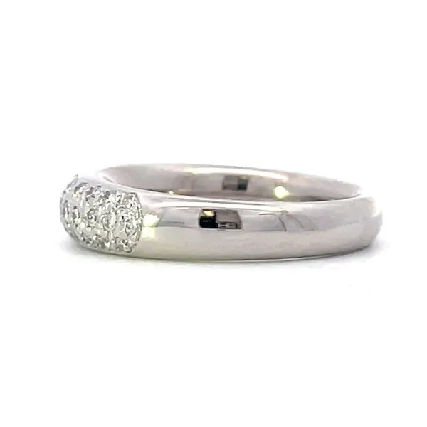 ESTATE 18KT WHITE GOLD DIAMOND PAVÉ SET RING Image 2 Z's Fine Jewelry Peoria, AZ