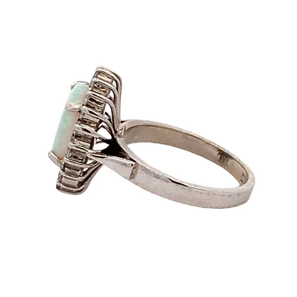 ESTATE OPAL AND DIAMOND RING Image 2 Z's Fine Jewelry Peoria, AZ