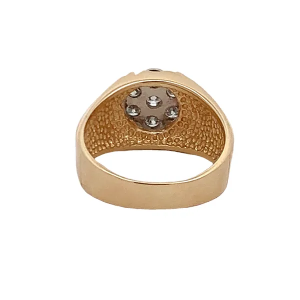 ESTATE WIDE FLOWER RING Image 3 Z's Fine Jewelry Peoria, AZ