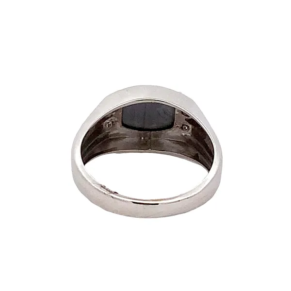 ESTATE WHITE GOLD MENS RING Image 3 Z's Fine Jewelry Peoria, AZ