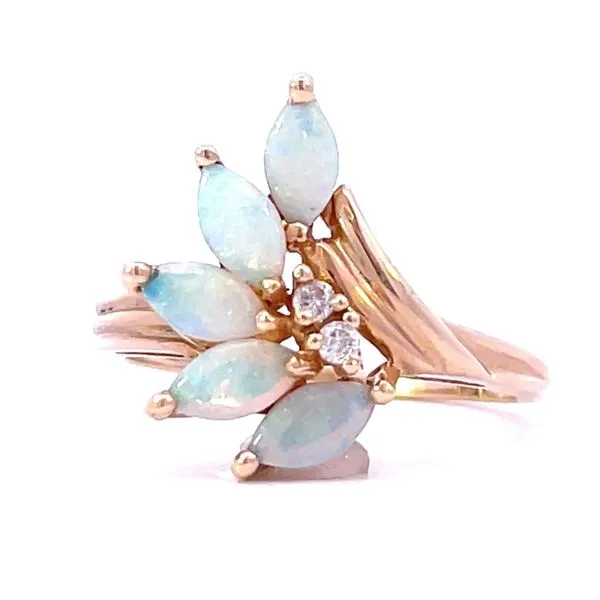 ESTATE 14KT YELLOW GOLD OPAL RING Z's Fine Jewelry Peoria, AZ