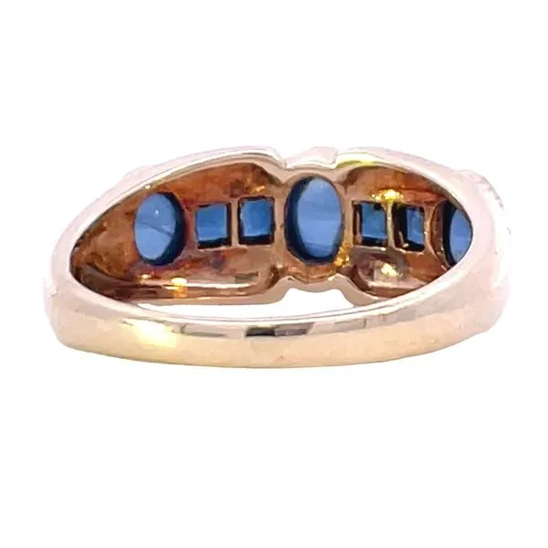 ESTATE 14KT YELLOW GOLD SAPPHIRE RING Image 3 Z's Fine Jewelry Peoria, AZ