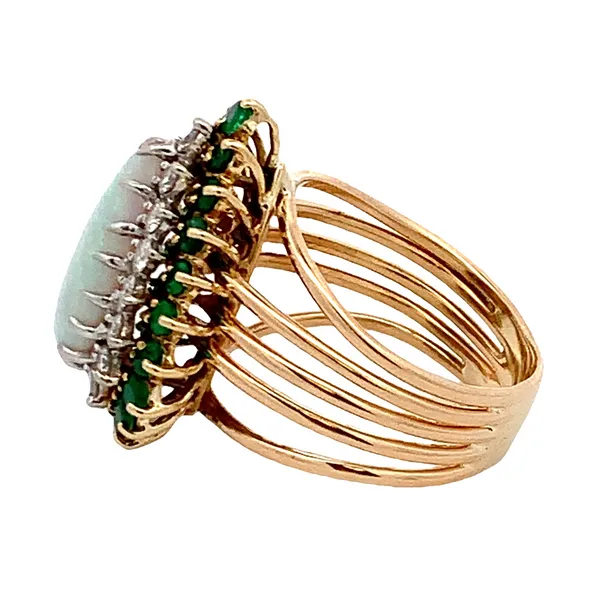 ESTATE OPAL COCKTAIL RING Image 2 Z's Fine Jewelry Peoria, AZ