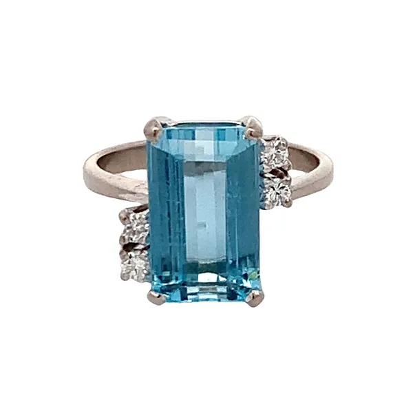 ESTATE AQUAMARINE RING Z's Fine Jewelry Peoria, AZ