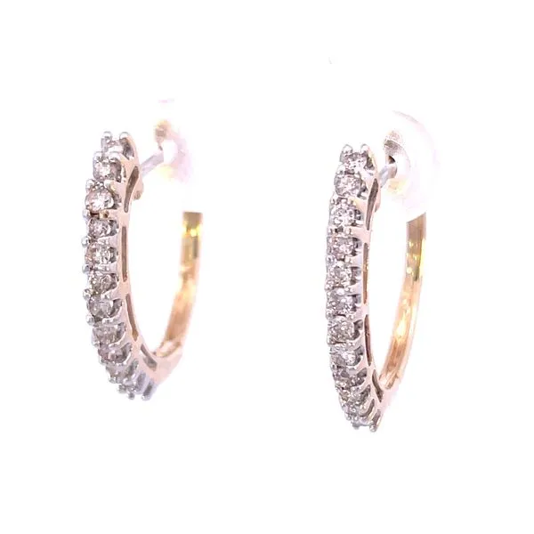 ESTATE 14KT YELLOW GOLD DIAMOND EARRINGS Z's Fine Jewelry Peoria, AZ