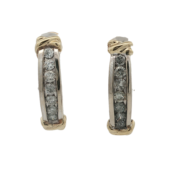 ESTATE HALF HOOP EARRINGS Z's Fine Jewelry Peoria, AZ