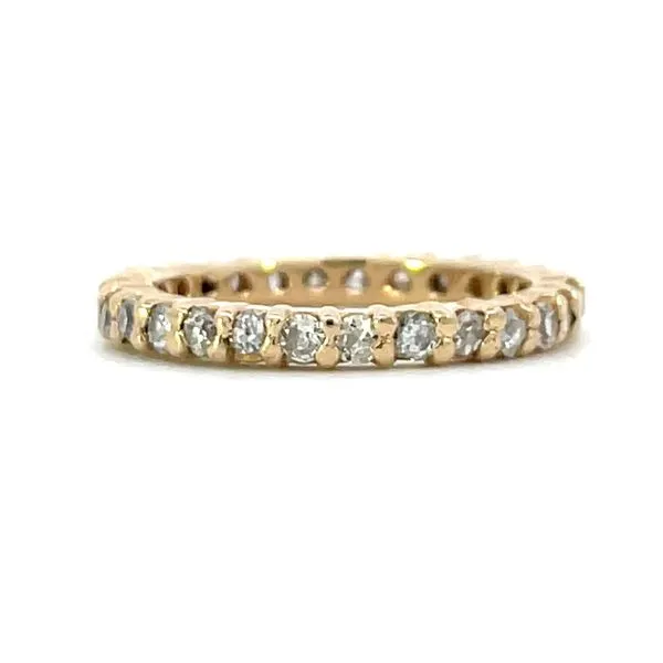 ESTATE 14KT YELLOW GOLD ETERNITY BAND Z's Fine Jewelry Peoria, AZ