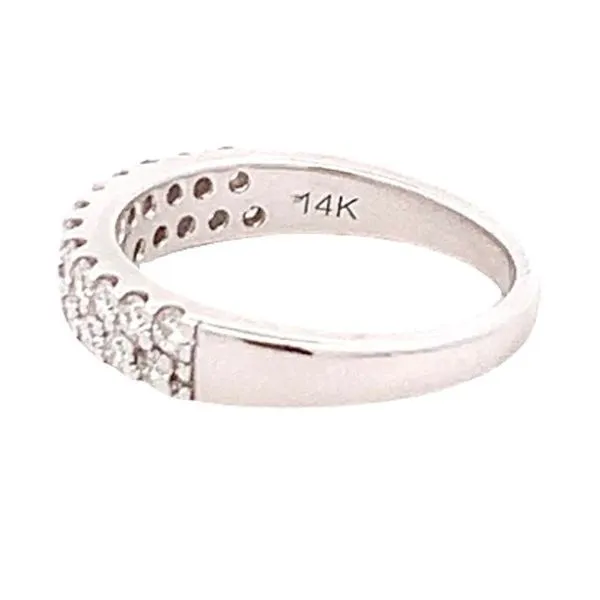 ESTATE DOUBLE ROW DIAMOND BAND Image 2 Z's Fine Jewelry Peoria, AZ