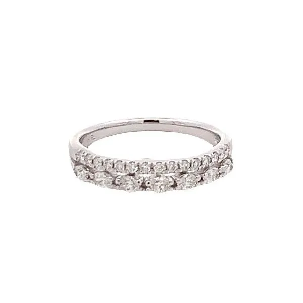 ESTATE DOUBLE ROW DIAMOND BAND Z's Fine Jewelry Peoria, AZ