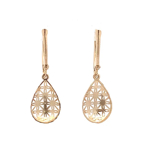 ESTATE YELLOW GOLD EARRINGS Image 3 Z's Fine Jewelry Peoria, AZ