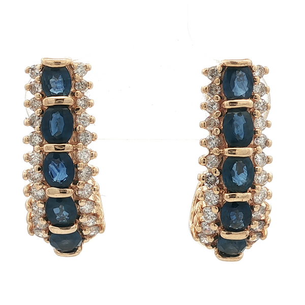 ESTATE 14KT YELLOW GOLD J HOOP EARRING Z's Fine Jewelry Peoria, AZ