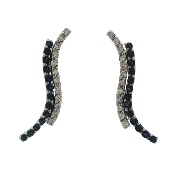 ESTATE CURVED STUD EARRINGS Z's Fine Jewelry Peoria, AZ