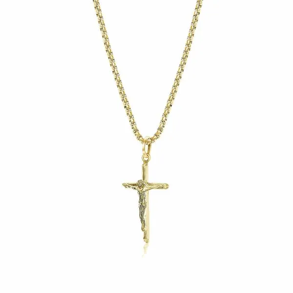 STAINLESS STEEL CROSS NECKLACE Z's Fine Jewelry Peoria, AZ