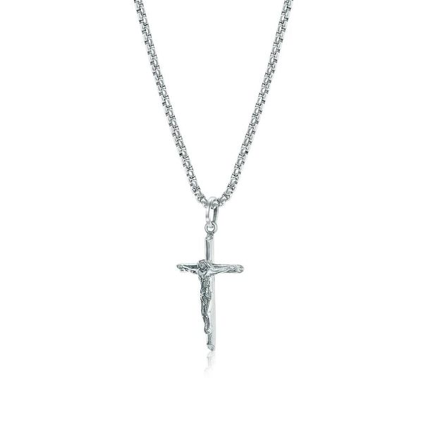 STAINLESS STEEL CROSS NECKLACE Z's Fine Jewelry Peoria, AZ