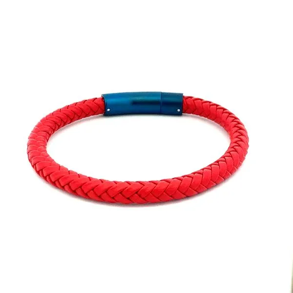 RED LEATHER BRACELET Z's Fine Jewelry Peoria, AZ