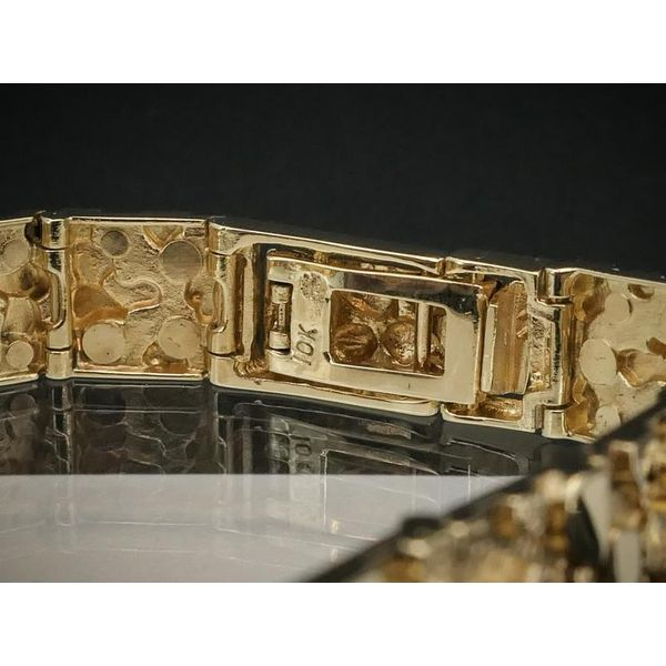 14K Solid Gold Bracelet Men's Bracelet Identity Bracelet Chain Bracelet Link Bracelet Vintage Bracelet Estate Jewelry Men's Fine Jewellery