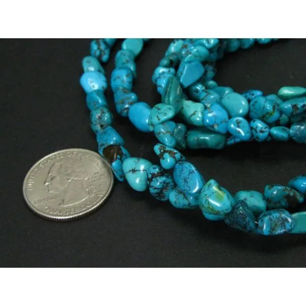 Big Bead necklace in Blue - J. McVeigh Jewelry