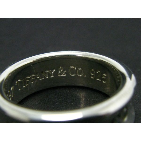 Tiffany & Co. Sterling Silver 1837 Band Ring