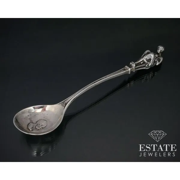 Antique Sterling Silver 925 Cartier Heinz Emil Fuchs Spoon 7