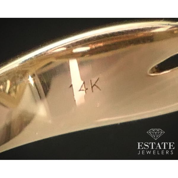 14k Yellow Gold Princess IGI Natural 1.24ct Diamond Engagement Ring 7.5g i15028 Image 5 Estate Jewelers Toledo, OH