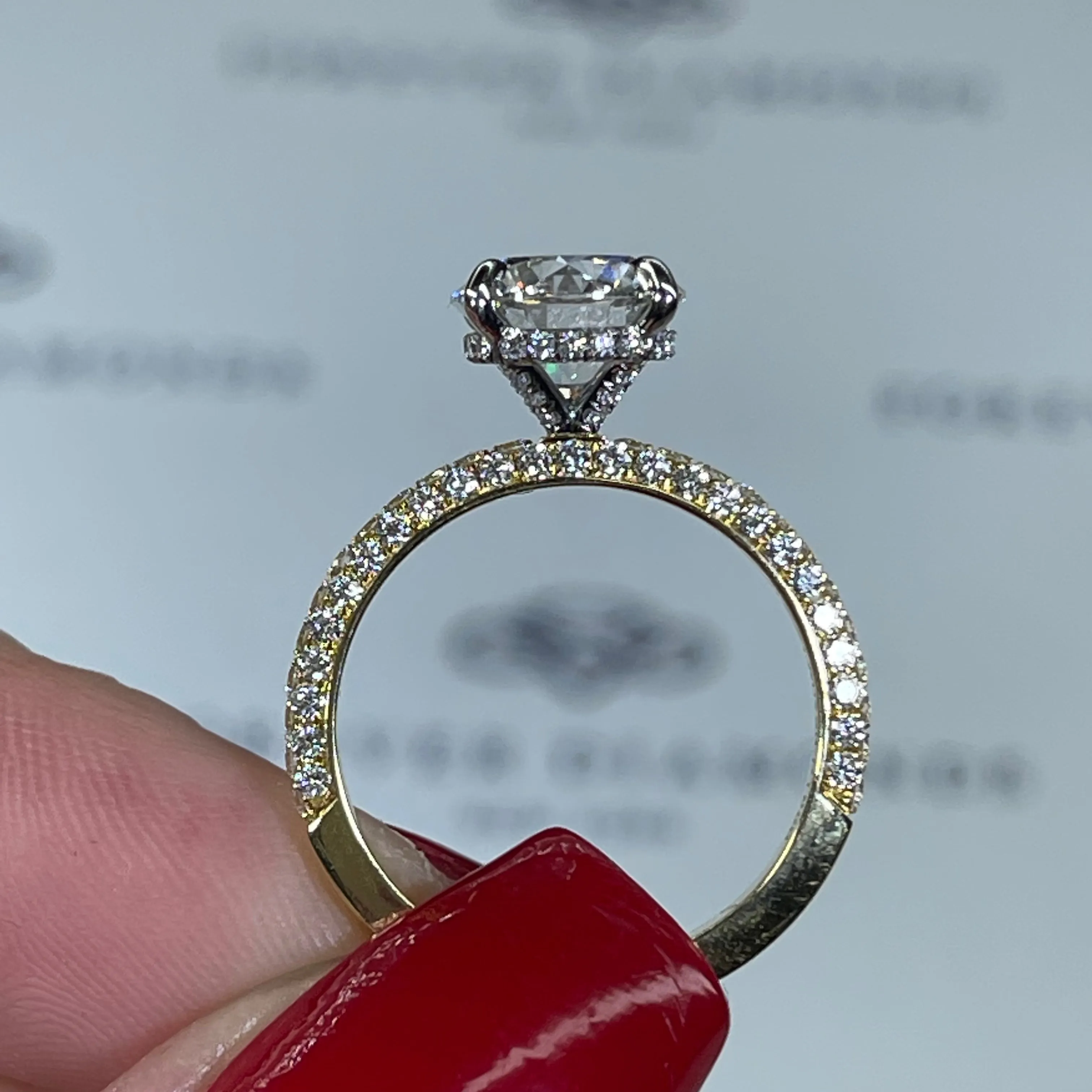 Forever diamond engagement ring Clearance