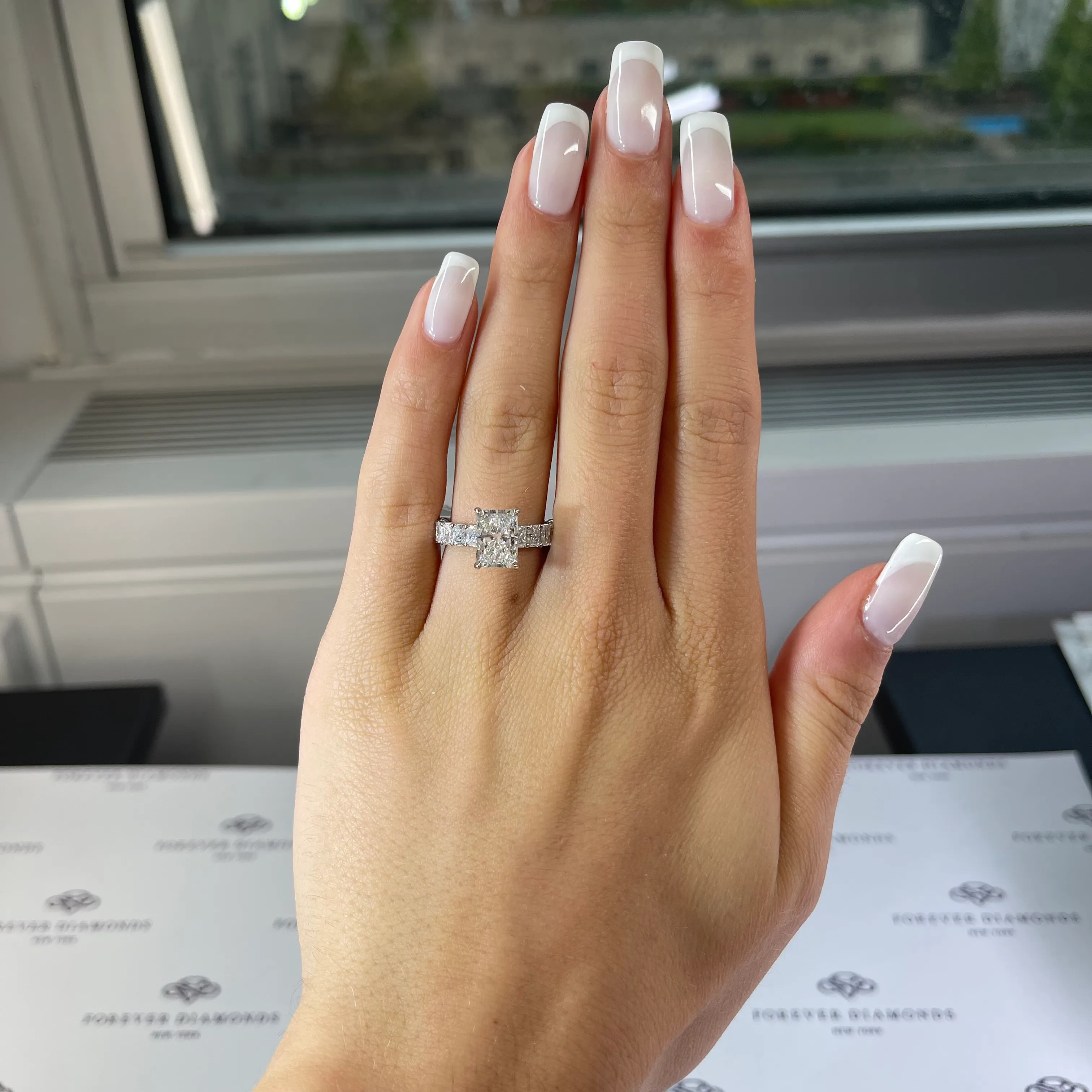 Forever diamond engagement ring Clearance