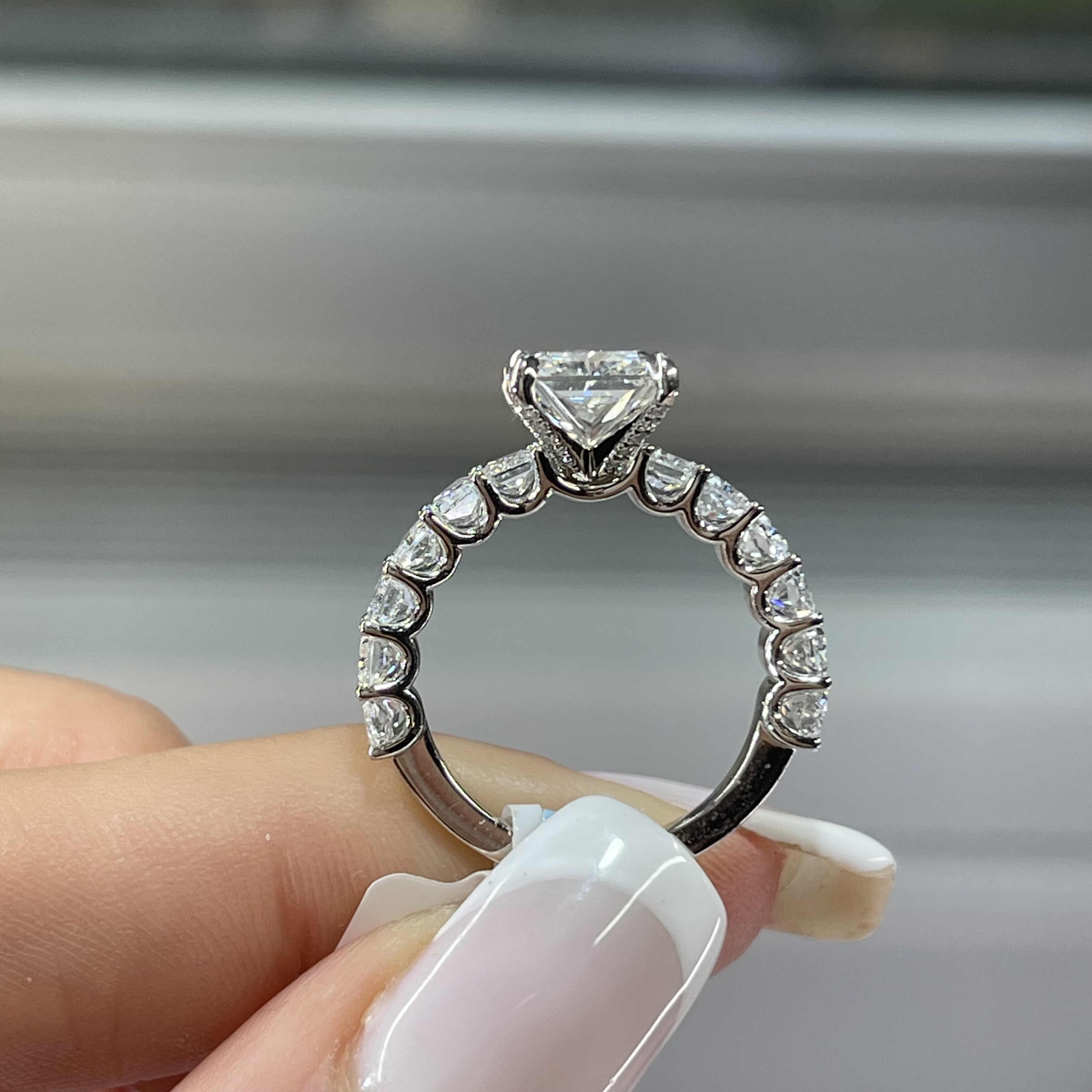 Diamond Engagement Rings Shane Company Jewelers Radiant Cut 1/4ct