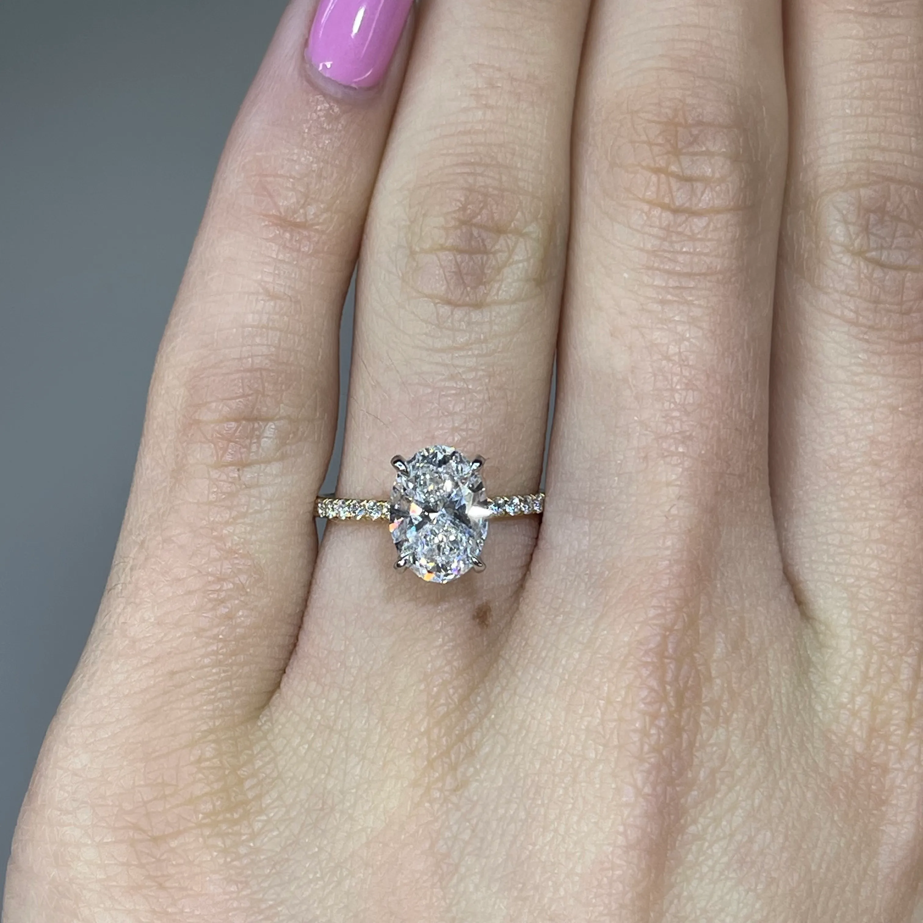 2.1 carat diamond tiffany ring Clearance